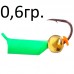 №228-Столбик неон зеленый с 0.6гр.д2.5мм